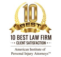 10 best law firm for client satisfaction. American institute of personal injury attorneys.