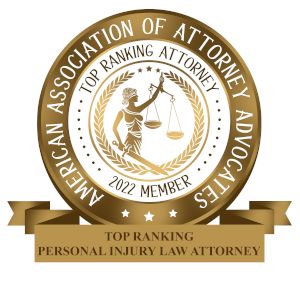 American Association of Attorney Advocates | Top Ranking Attorney 2022 Member | top ranking personal injury law attorney